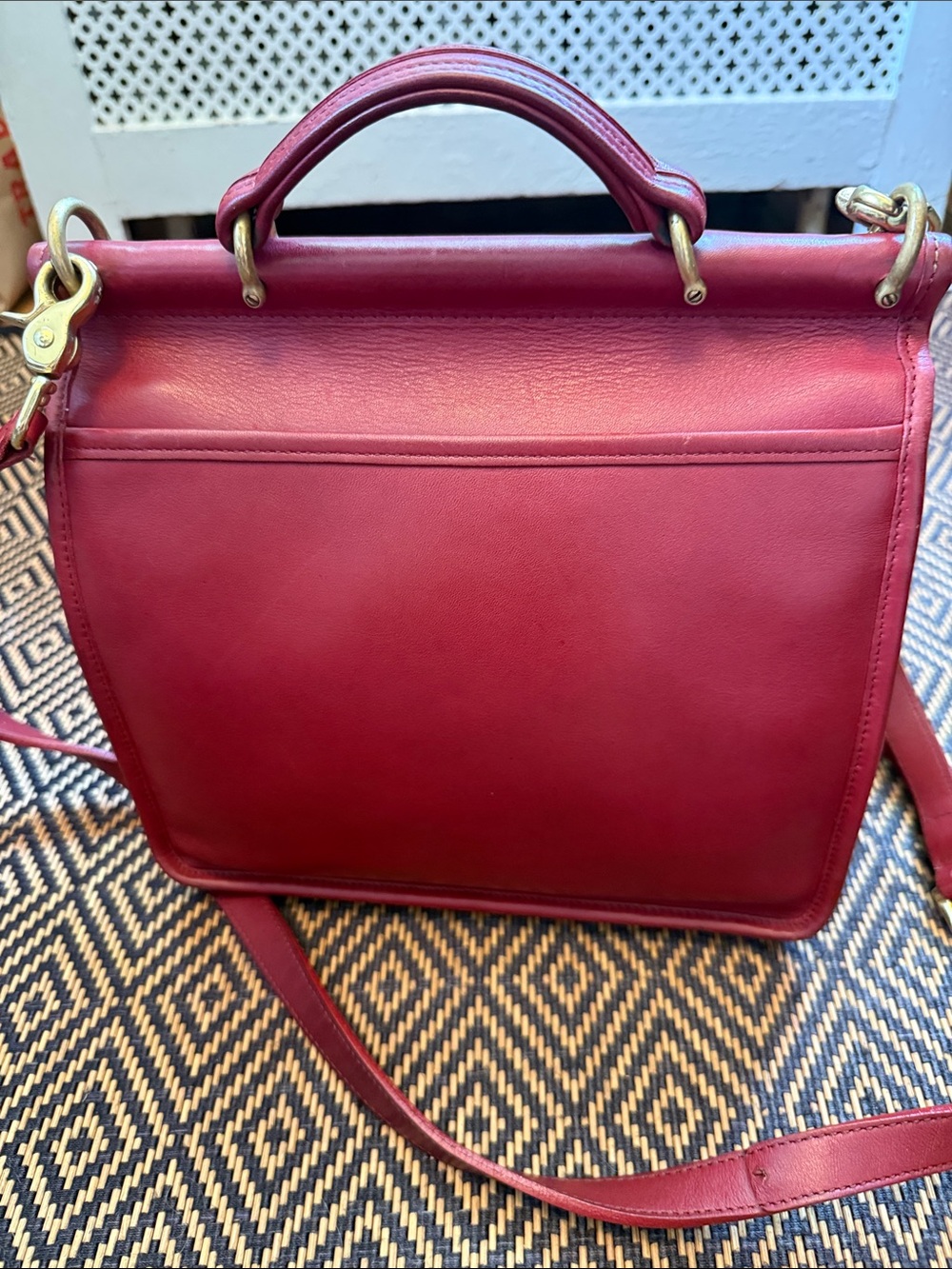 Vintage coach Willis 9927 red with brass - Picture 3 of 16